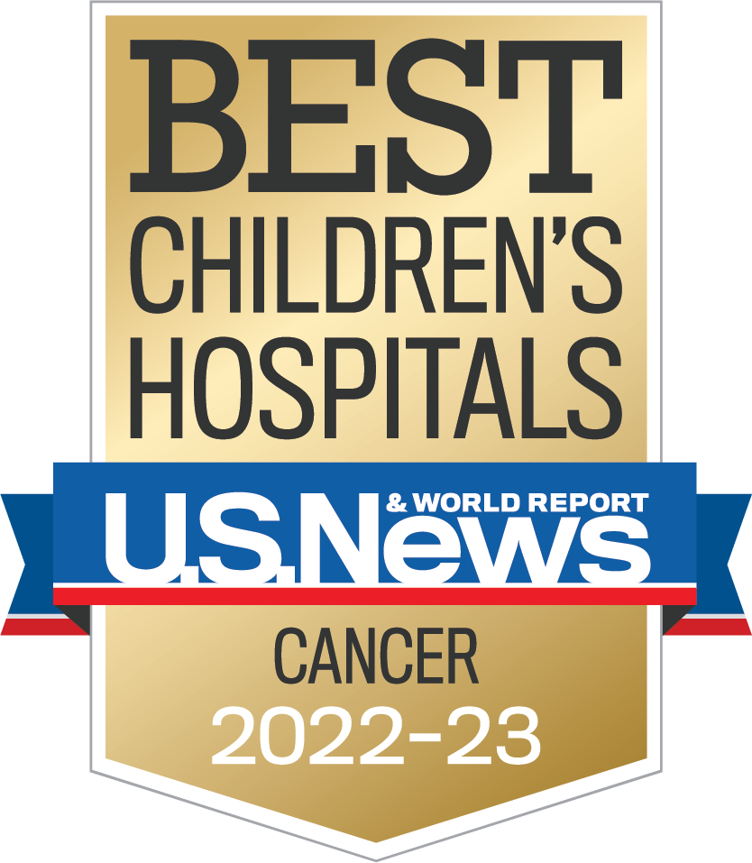 美国新闻与世界报道最佳儿童医院癌症2022-23