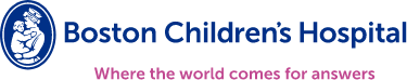 波士顿Children's Hospital, Where the world comes for answers logo.